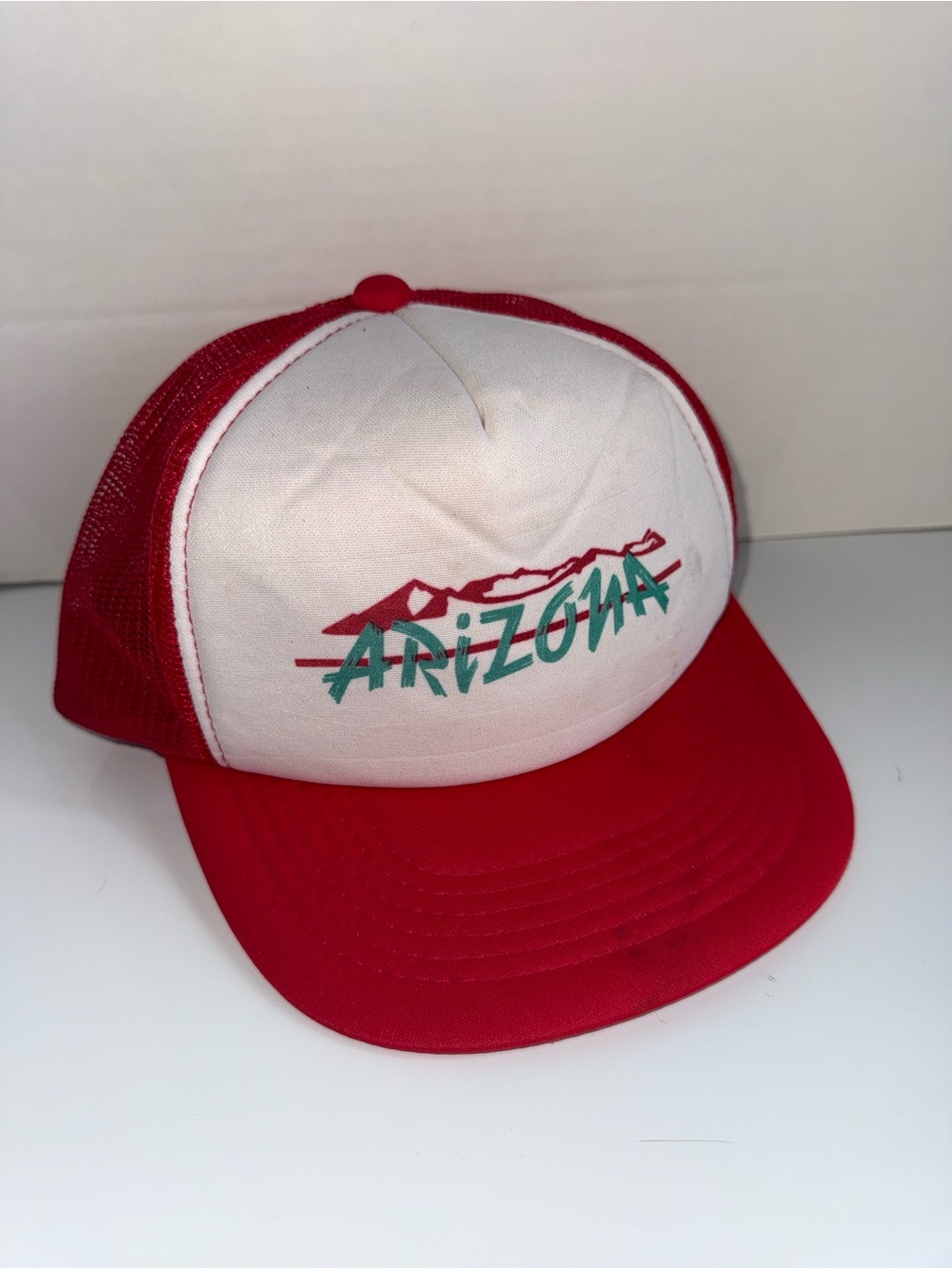 ARIZONA Mesh Vintage SnapBack polyester throwback adjustable trucker hat OS